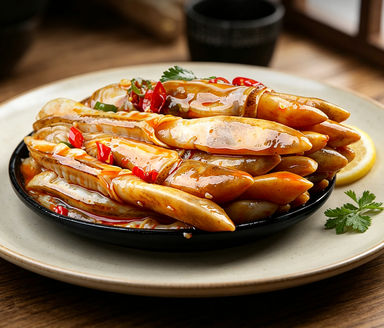 Grilled Squid Tentacles